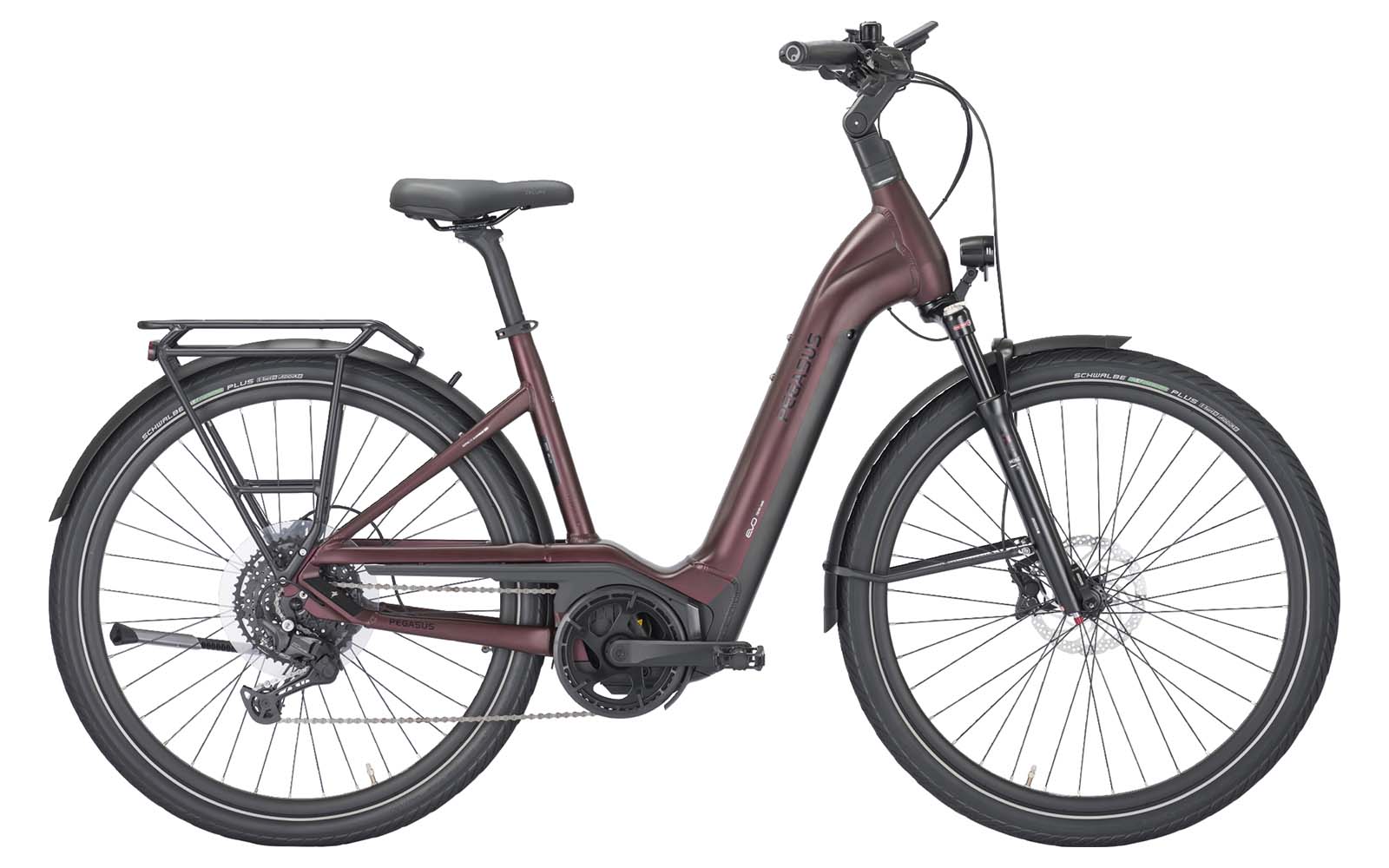 Pegasus Strong Evo 10 Lite Wave 750Wh Dark Red