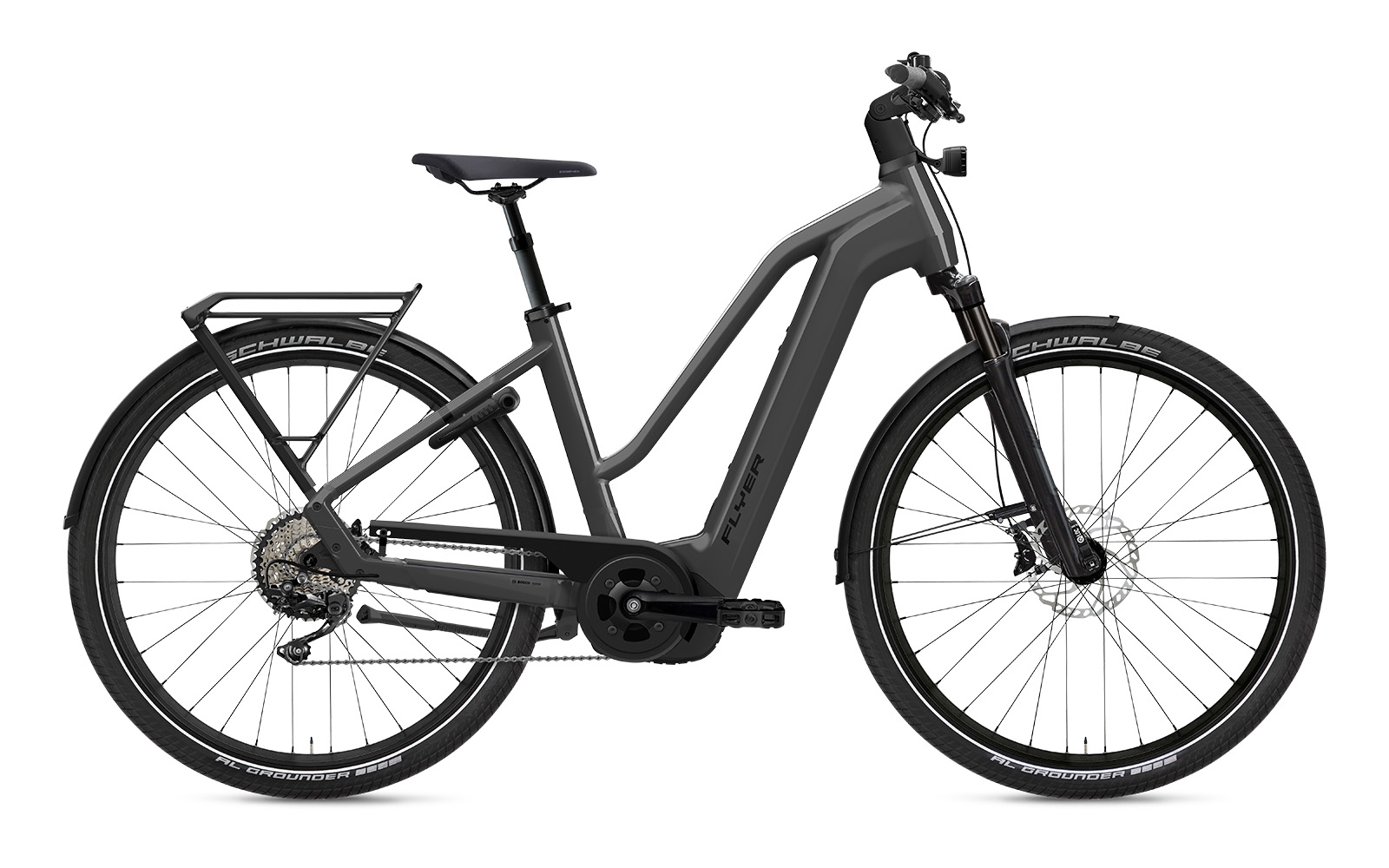 Flyer Gotour 7.10 750Wh Trapez Cold Anthracite