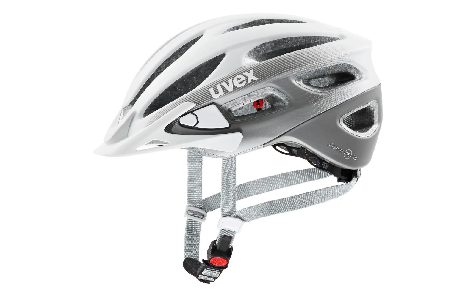 Uvex true cc Women's Edition white-grey matt 