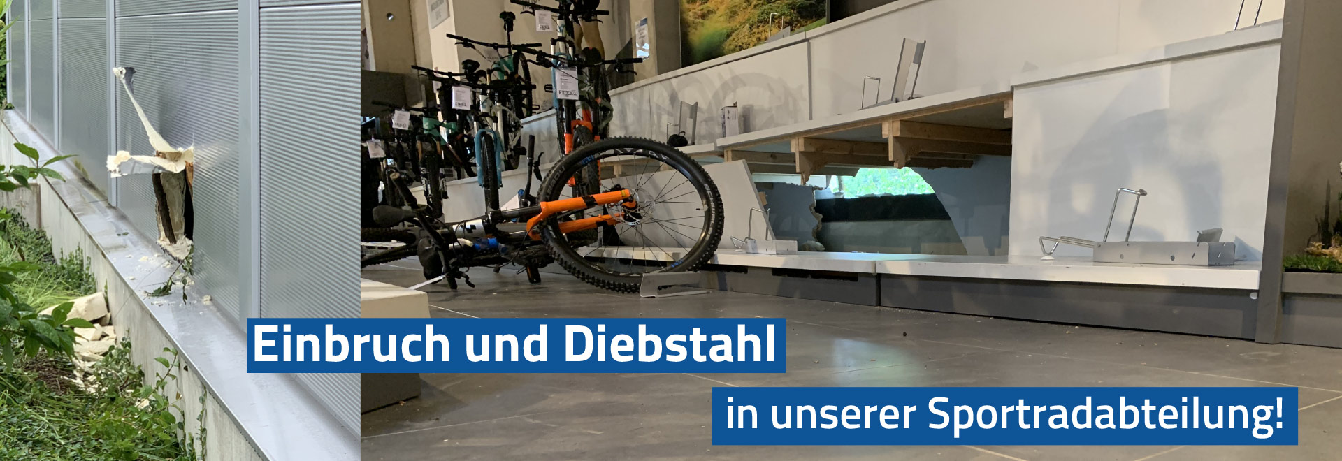 Einbruch & Diebstahl von 21 Santa Cruz & Cannondale Highend MTBs