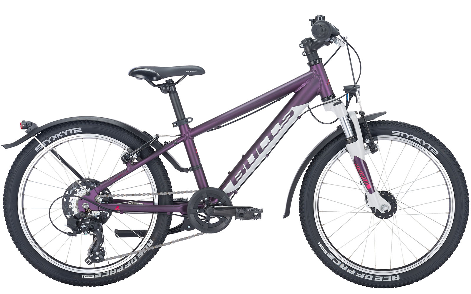 BULLS Tokee Street 20 7-spd outer dark purple matt