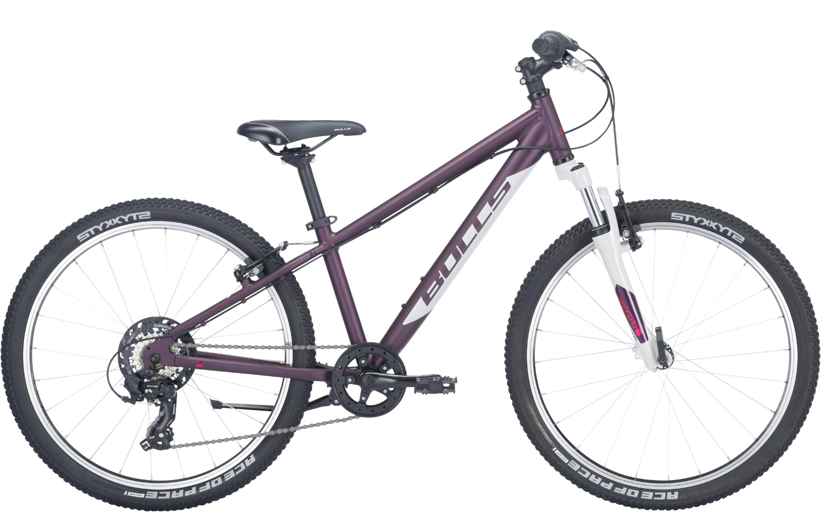 BULLS Tokee 24 7-spd dark purple matt