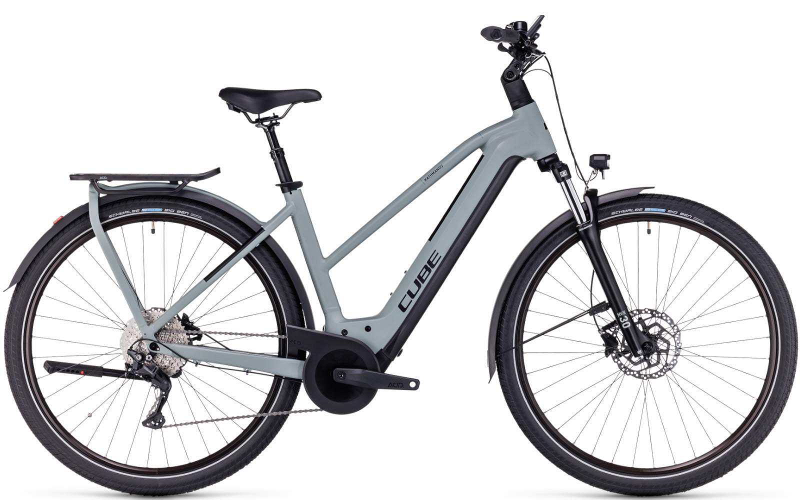 Cube KATHMANDU HYBRID ONE 750Wh Trapez swampgrey´n´black