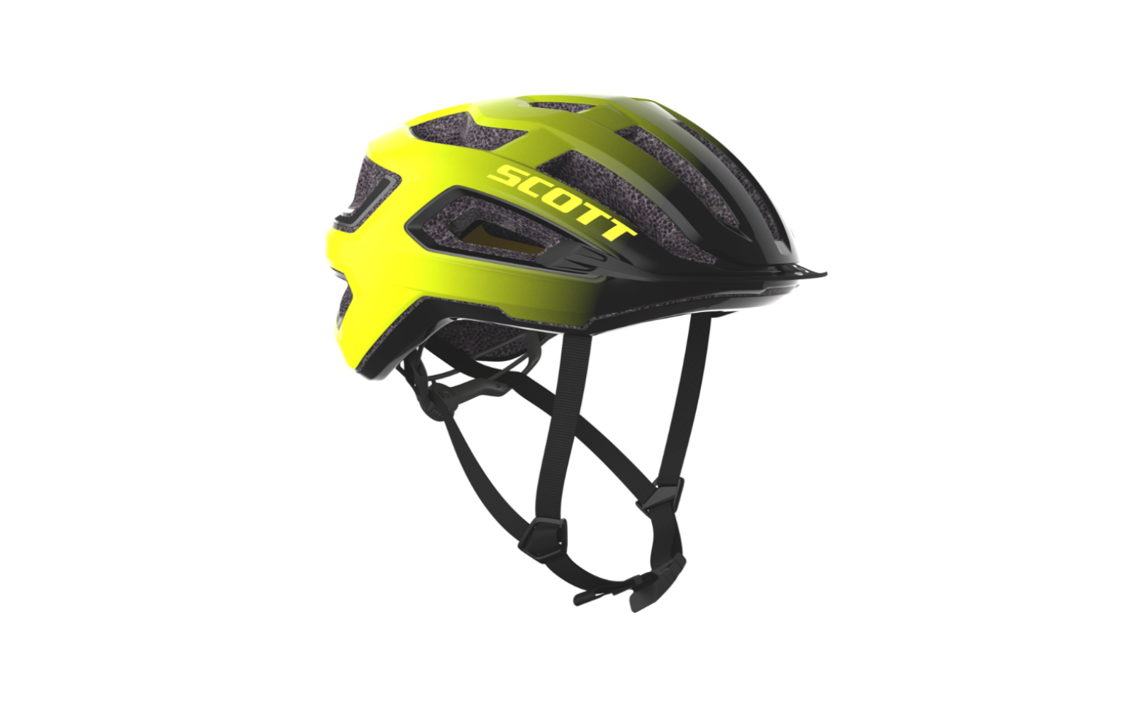 SCOTT ARX PLUS HELM black/radium yellow