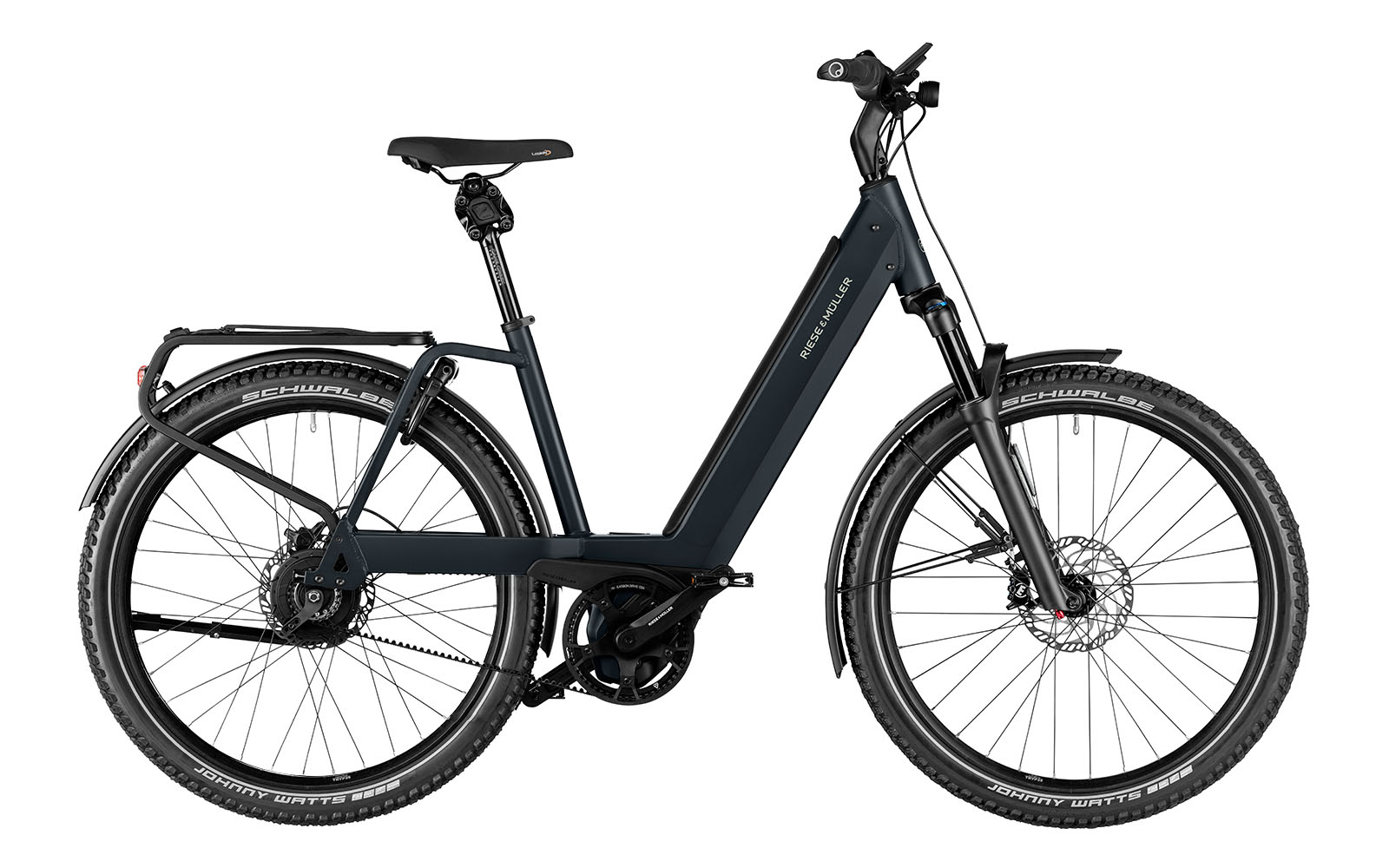 Riese&Müller Nevo4 GT rohloff ABS Offroad Kiox300 750Wh beheizbarer Sattel dark grey matt