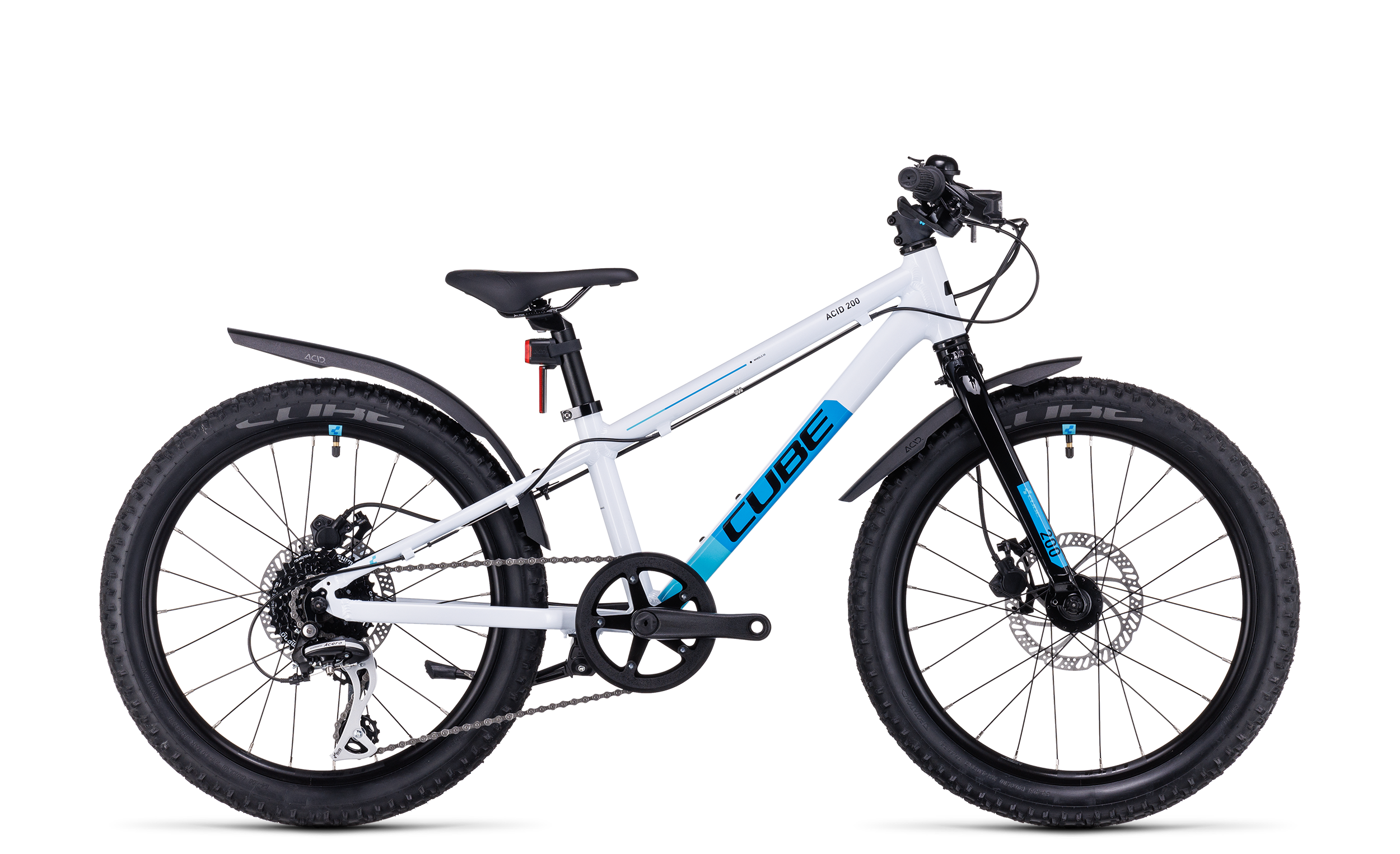 CUBE Acid 200 Disc Allroad white´n´blue