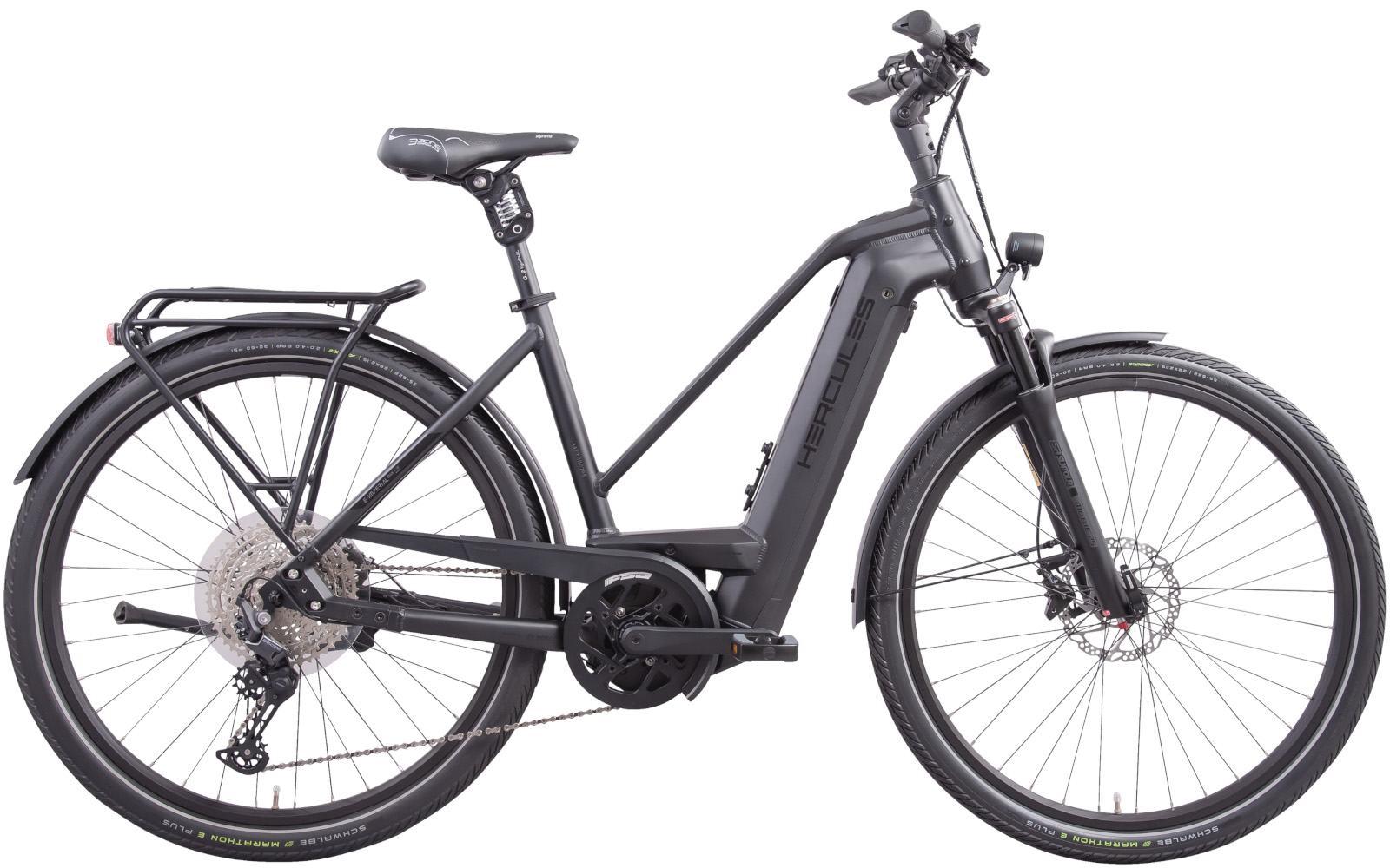 Hercules E-Imperial Max I-12 750Wh Trapez black matt