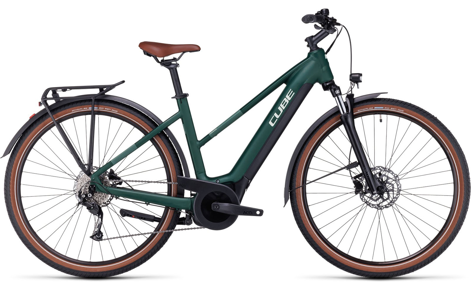 Cube Touring Hybrid ONE 625 Trapeze darkgreen´n´green