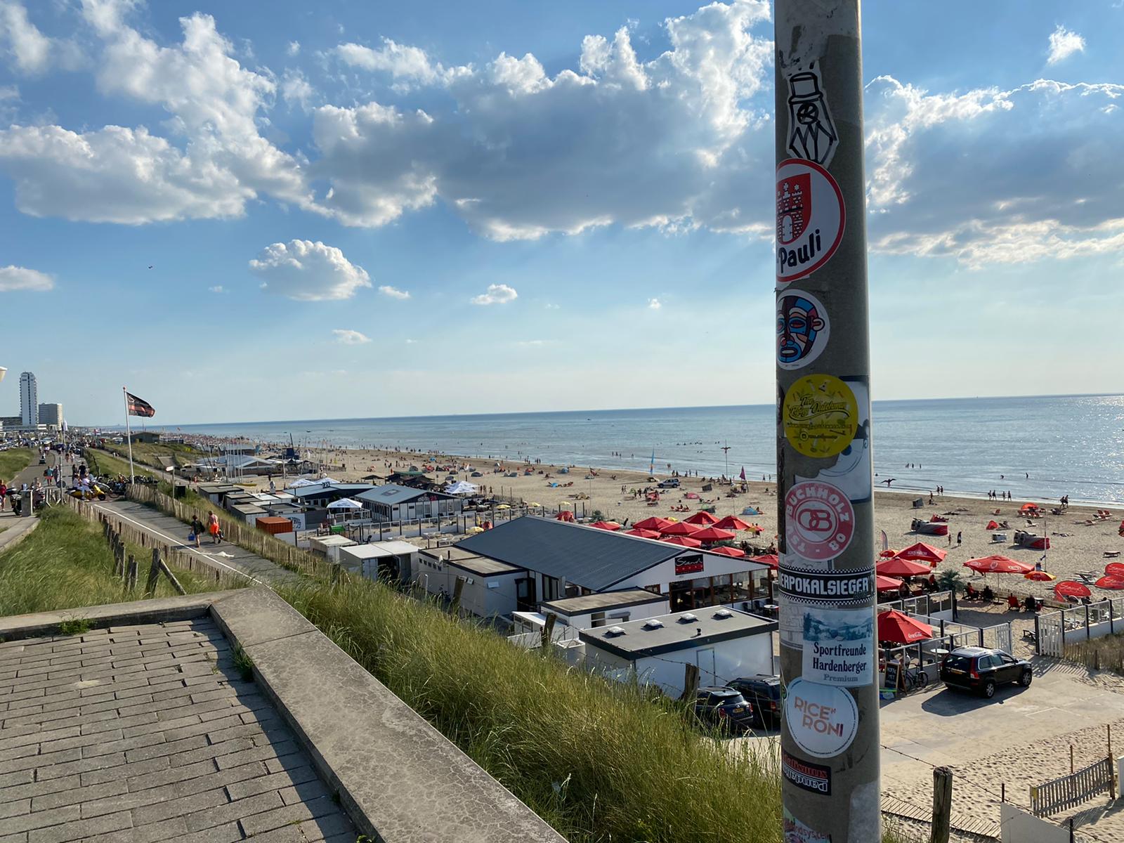 Ankunft in Zandvoort unbeschreiblich