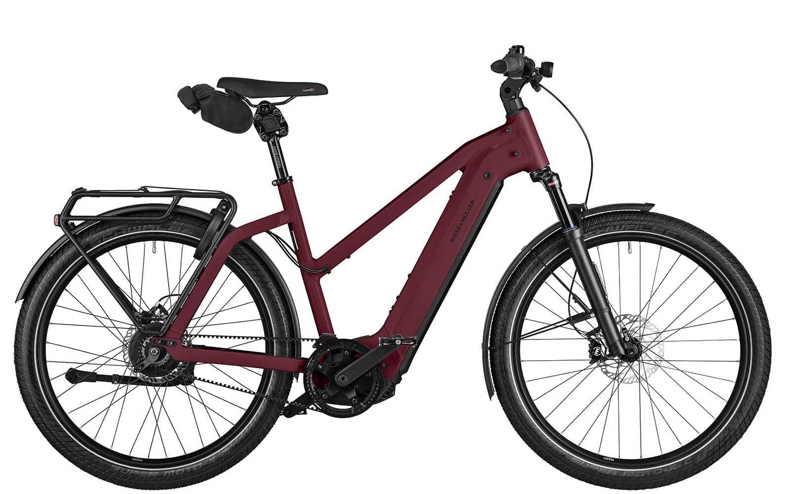 Riese&Müller Charger4 Mixte GT vario 750Wh RX Dark Red Matt 2025