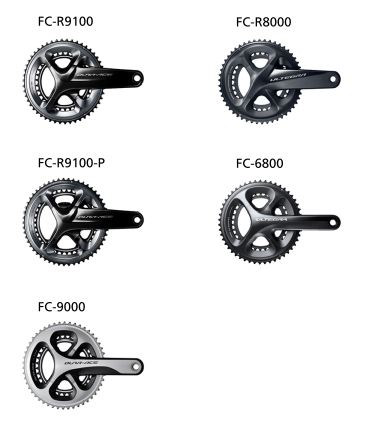 Shimano Betroffene Kurbeln