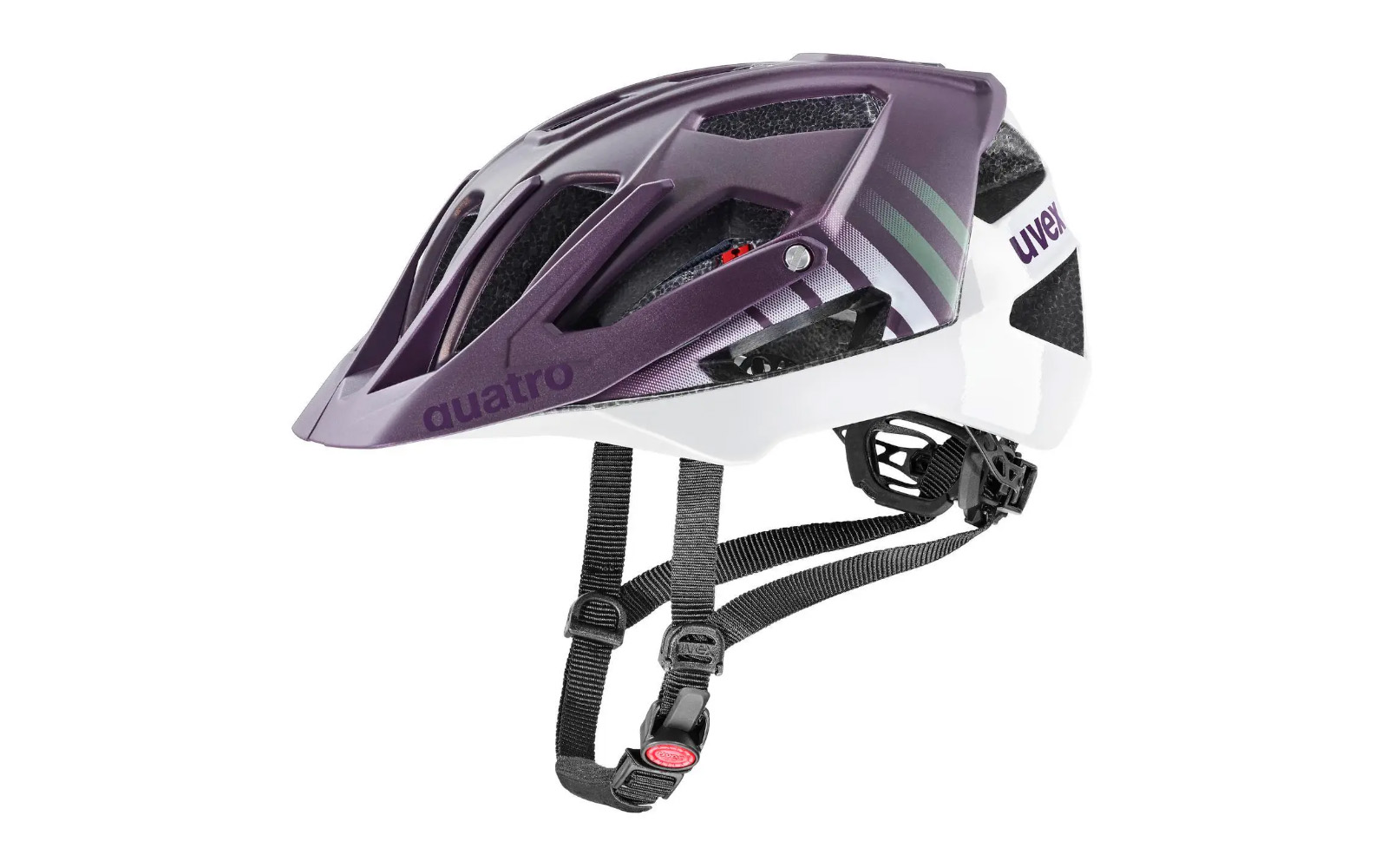 Uvex quatro cc plum-white matt