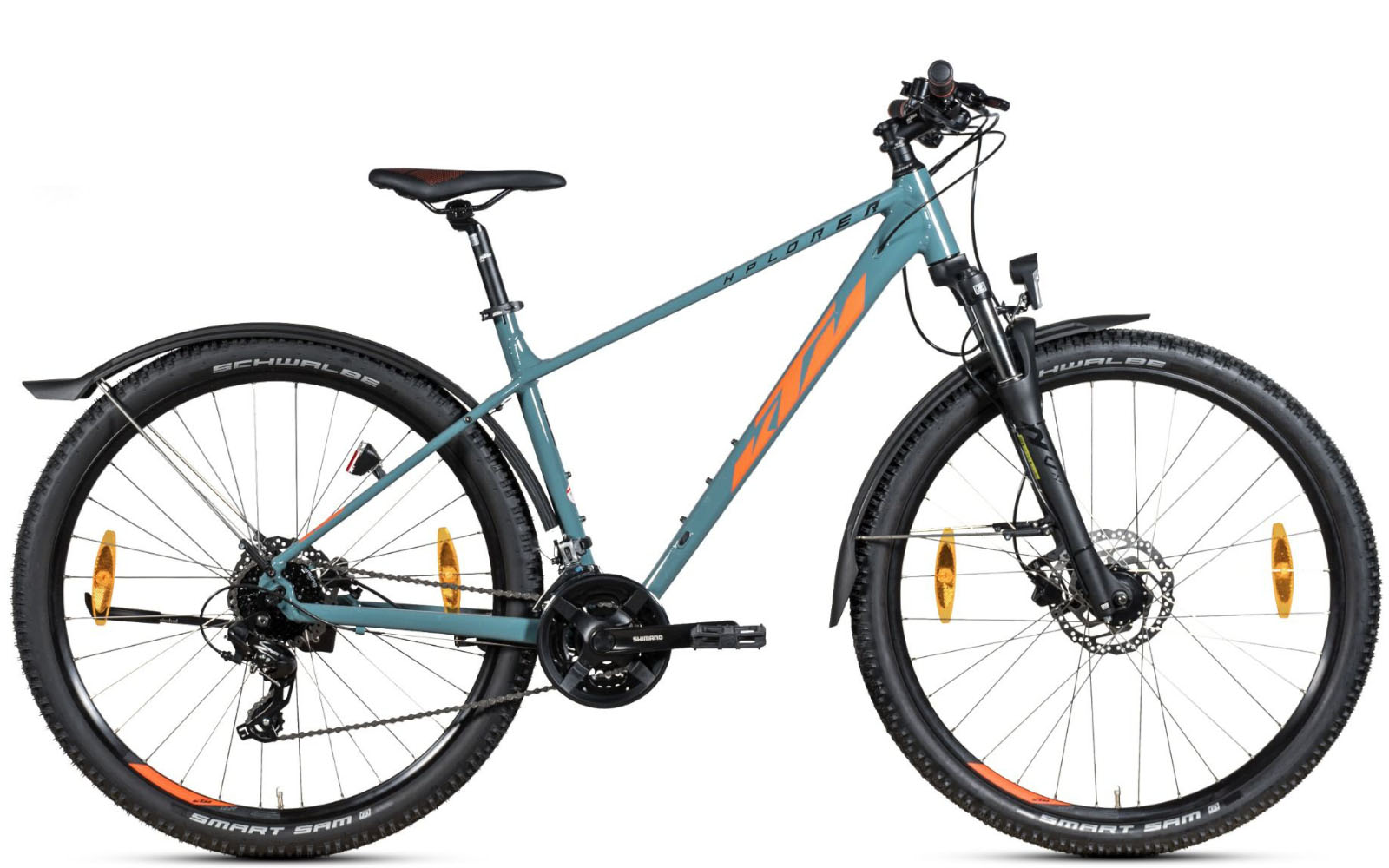 KTM Xplorer Street 27 vapor gray (orange+black)