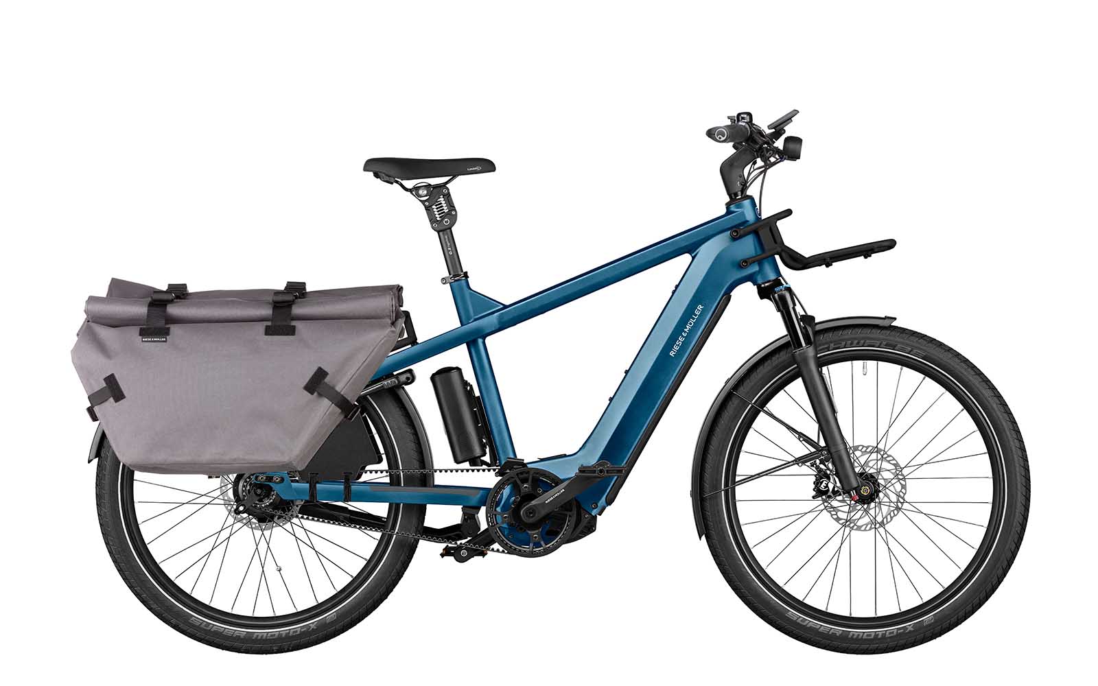 Riese&Müller Multicharger2 GT Vario 1000Wh RX Cargo-FrontGT Cargo-Taschen petrol/black matt 2025