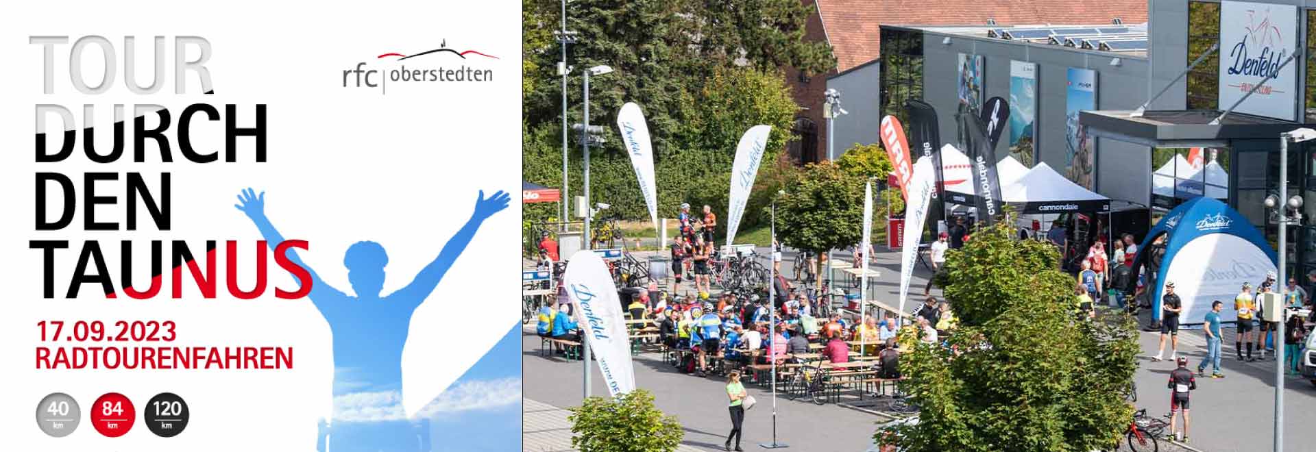 Radtourenfahrt - DENFELD Tour durch den Taunus 2023