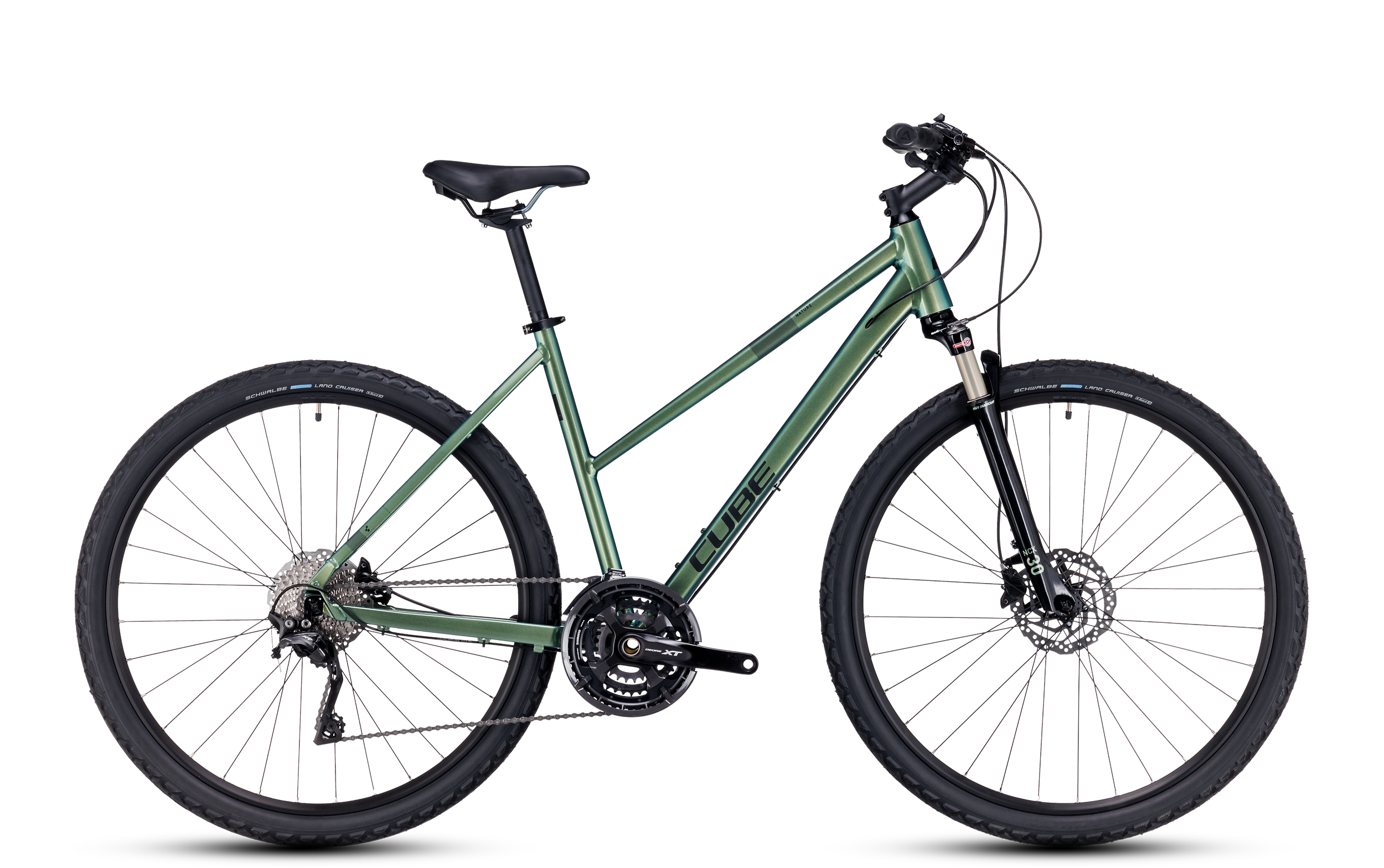 Cube Nature EXC verde´n´black Trapeze 