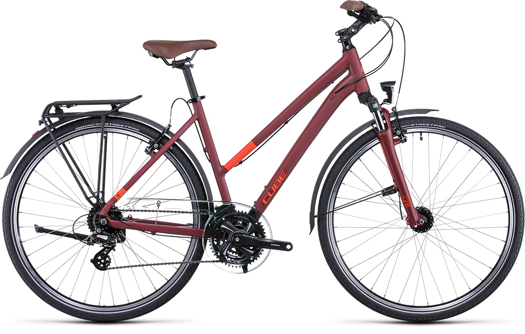 Cube Touring Trapez darkred´n´red