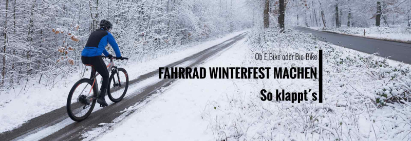 Mit dem Rad durch den Winter – so klappt´s